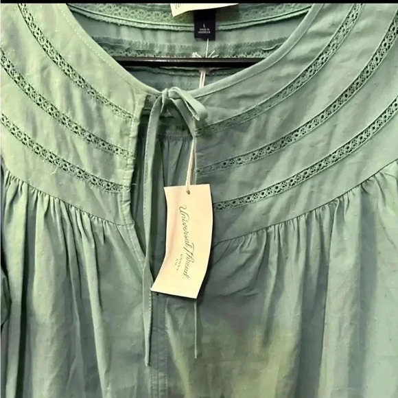 Universal Thread NWT Long Sleeve Top Ladies Size Large NEW Green - Picture 4 of 10
